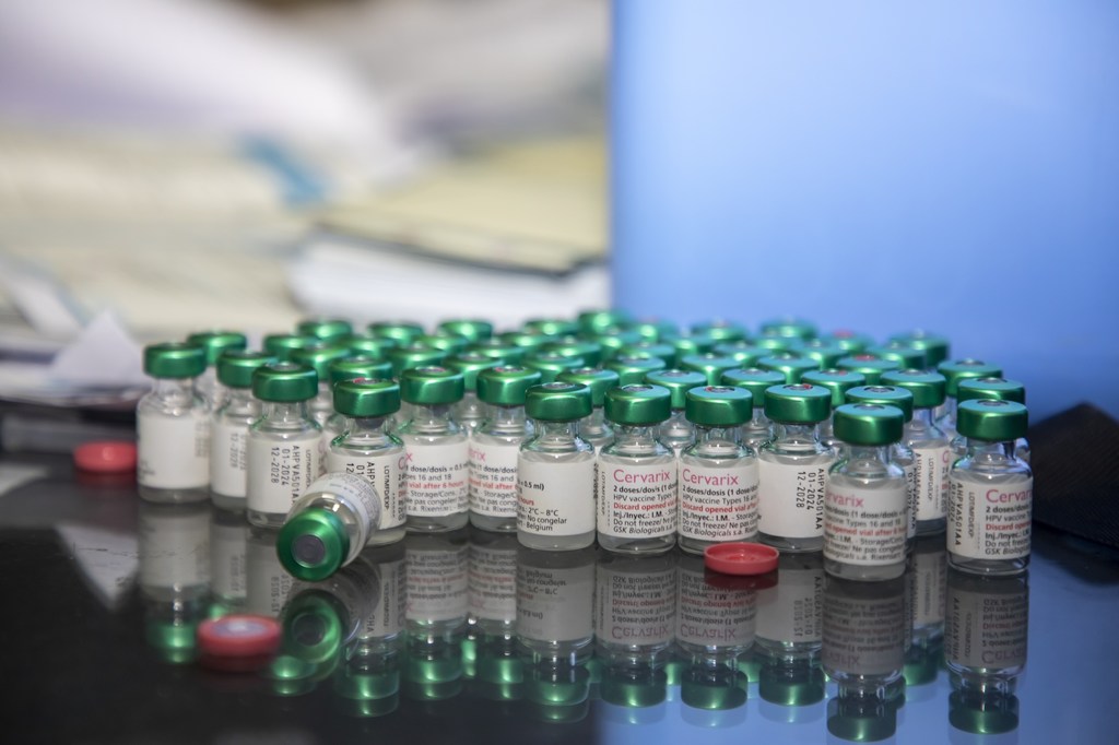 人乳头瘤病毒疫苗。